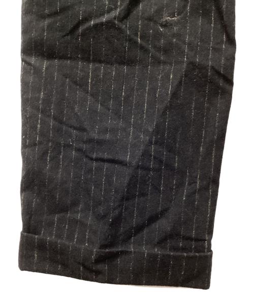 Martin Margiela14（マルタンマルジェラ14）Martin Margiela14 (マルタンマルジェラ14) SART RIAL ウールスラックス ブラック サイズ:46の古着・服飾アイテム