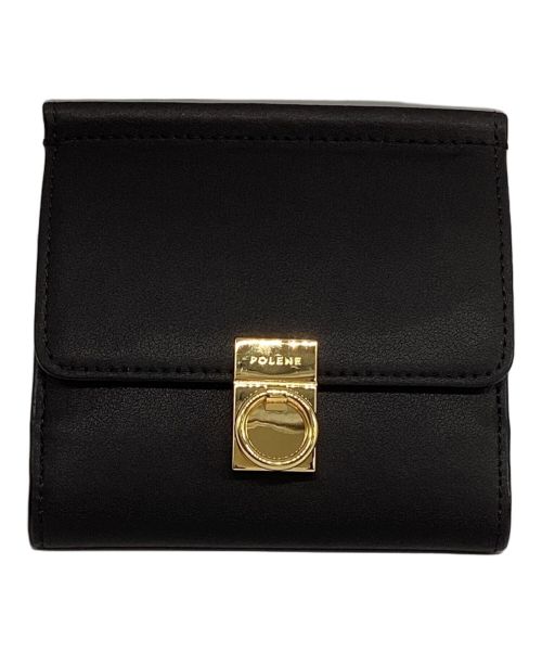 POLENE（ポレーヌ）POLENE (ポレーヌ) 財布 ブラックの古着・服飾アイテム