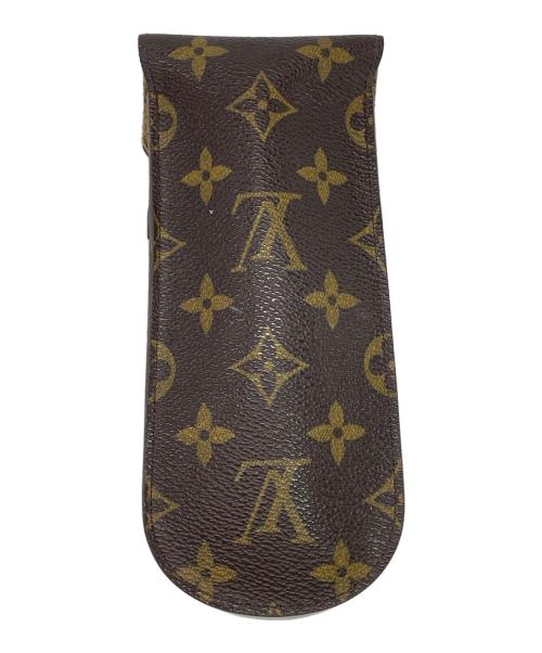 LOUIS VUITTON（ルイ ヴィトン）LOUIS VUITTON (ルイ ヴィトン) 眼鏡ケース ブラウンの古着・服飾アイテム