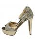 JIMMY CHOO (ジミーチュウ) Kayden sandals ベージュ サイズ:34：3000円