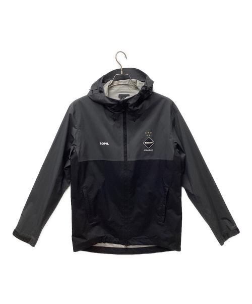 F.C.Real Bristol（エフシーレアルブリストル）F.C.Real Bristol (エフシーレアルブリストル) RAIN JACKET ブラック サイズ:Mの古着・服飾アイテム