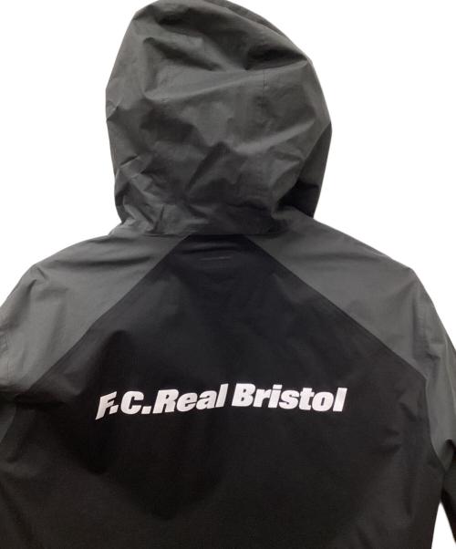 F.C.Real Bristol（エフシーレアルブリストル）F.C.Real Bristol (エフシーレアルブリストル) RAIN JACKET ブラック サイズ:Mの古着・服飾アイテム