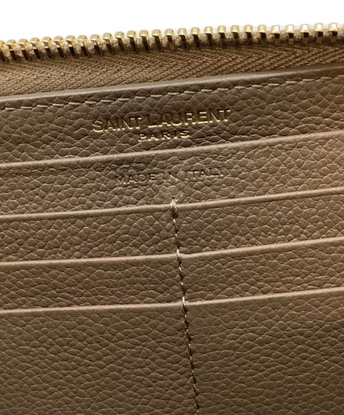 Saint Laurent Paris（サンローランパリ）Saint Laurent Paris (サンローランパリ) ラウンドファスナー長財布の古着・服飾アイテム