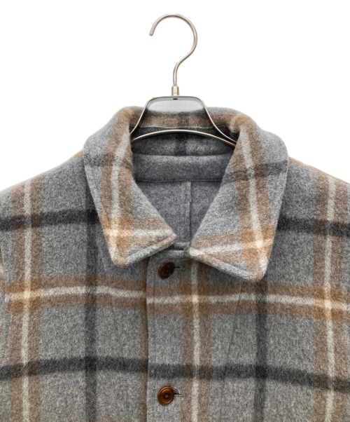 ts(s)（ティーエスエス）ts(s) (ティーエスエス) リバーシブルコート グレー サイズ:SIZE　1の古着・服飾アイテム