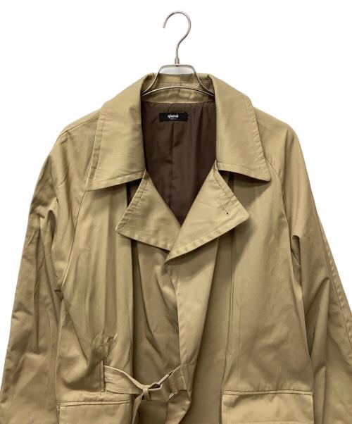 glamb（グラム）glamb (グラム) Belted Trench Coat ベージュ サイズ:Mの古着・服飾アイテム