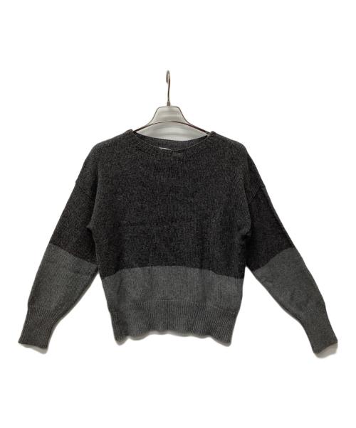 MHL（エムエイチエル）MHL (エムエイチエル) クルーネックニット グレー サイズ:2の古着・服飾アイテム