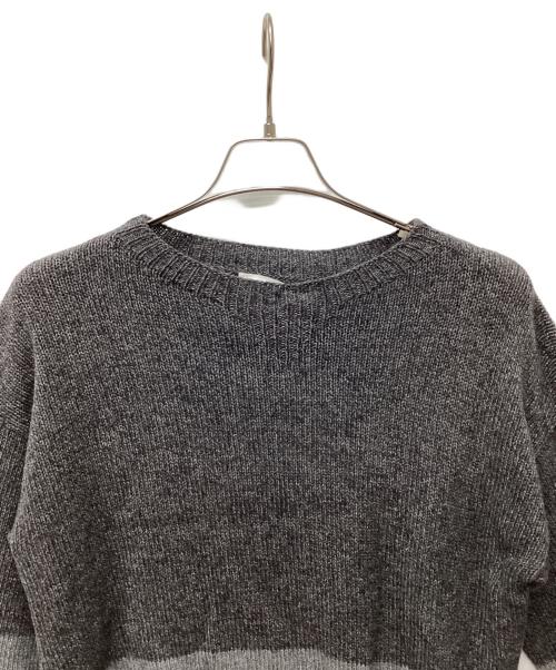 MHL（エムエイチエル）MHL (エムエイチエル) クルーネックニット グレー サイズ:2の古着・服飾アイテム