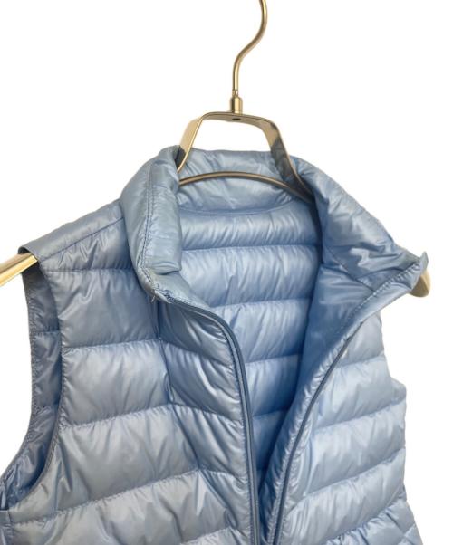 MONCLER（モンクレール）MONCLER (モンクレール) ダウンベスト スカイブルー サイズ:115cmの古着・服飾アイテム