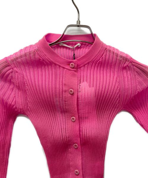 CECILIE BAHNSEN（セシリーバンセン）CECILIE BAHNSEN (セシリーバンセン) FELICITY CARDIGAN ピンク サイズ:ＸＳの古着・服飾アイテム