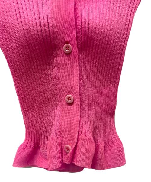 CECILIE BAHNSEN（セシリーバンセン）CECILIE BAHNSEN (セシリーバンセン) FELICITY CARDIGAN ピンク サイズ:ＸＳの古着・服飾アイテム