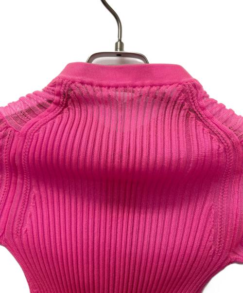 CECILIE BAHNSEN（セシリーバンセン）CECILIE BAHNSEN (セシリーバンセン) FELICITY CARDIGAN ピンク サイズ:ＸＳの古着・服飾アイテム