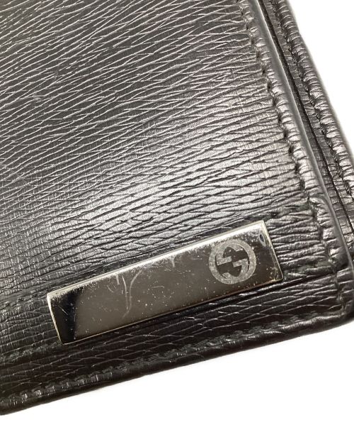 GUCCI（グッチ）GUCCI (グッチ) 長財布 ブラックの古着・服飾アイテム