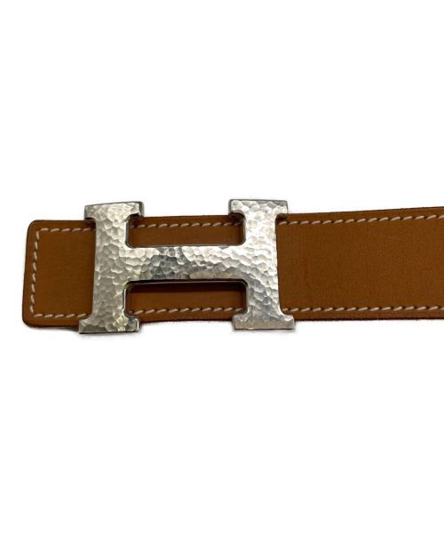 HERMES（エルメス）HERMES (エルメス) レザーベルト ナチュラルの古着・服飾アイテム