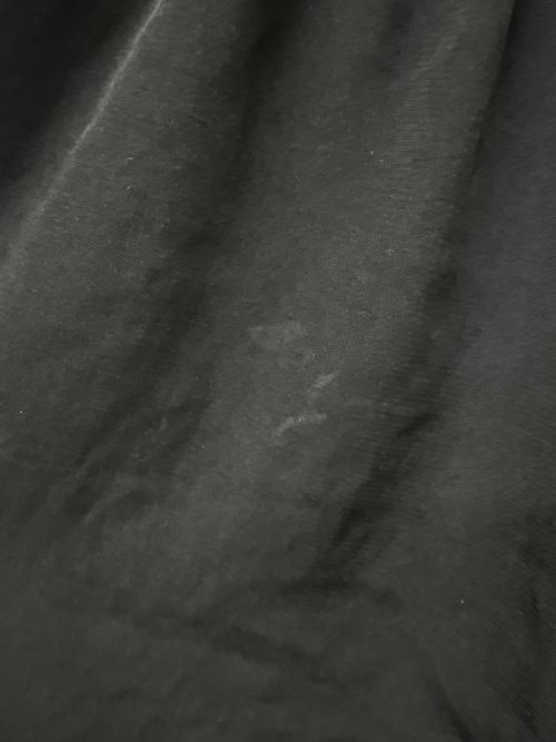 Y's（ワイズ）Y's (ワイズ) TRIACETATE POLYESTER de CHINE ASYMMETRY PANTS ブラック サイズ:３の古着・服飾アイテム