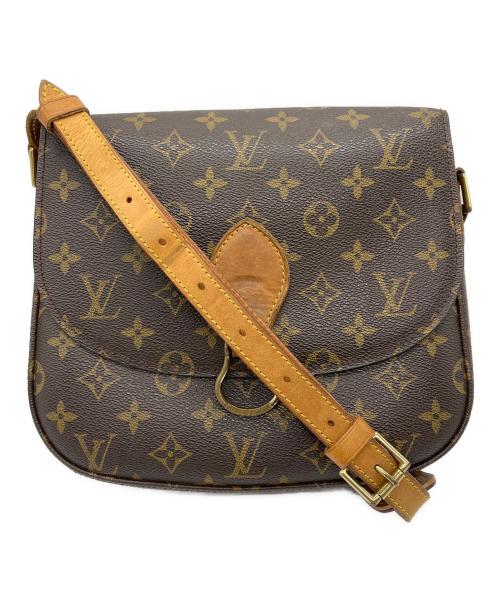 LOUIS VUITTON（ルイ ヴィトン）LOUIS VUITTON (ルイ ヴィトン) ショルダーバッグ 　サンクルー　モノグラム ブラウンの古着・服飾アイテム