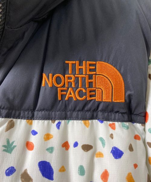 THE NORTH FACE（ザ ノース フェイス）THE NORTH FACE (ザ ノース フェイス) mina perhonen (ミナ ペルホネン) 別注ヌプシジャケット サイズ:Ｓの古着・服飾アイテム