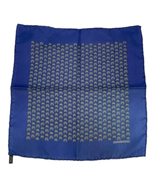 HERMES（エルメス）HERMES (エルメス) スカーフ ブルーの古着・服飾アイテム