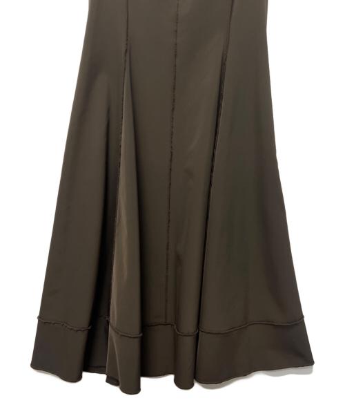 FOXEY NEWYORK（フォクシーニューヨーク）FOXEY NEWYORK (フォクシーニューヨーク) ノースリーブワンピース ブラウン サイズ:サイズ表記なしの古着・服飾アイテム