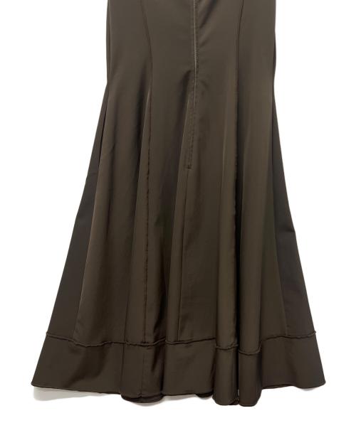 FOXEY NEWYORK（フォクシーニューヨーク）FOXEY NEWYORK (フォクシーニューヨーク) ノースリーブワンピース ブラウン サイズ:サイズ表記なしの古着・服飾アイテム