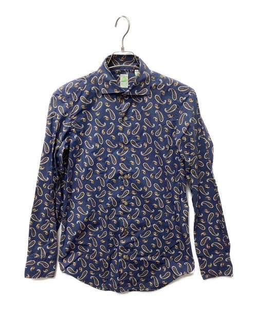 finamore（フィナモレ）finamore (フィナモレ) シャツ ブルー サイズ:15の古着・服飾アイテム