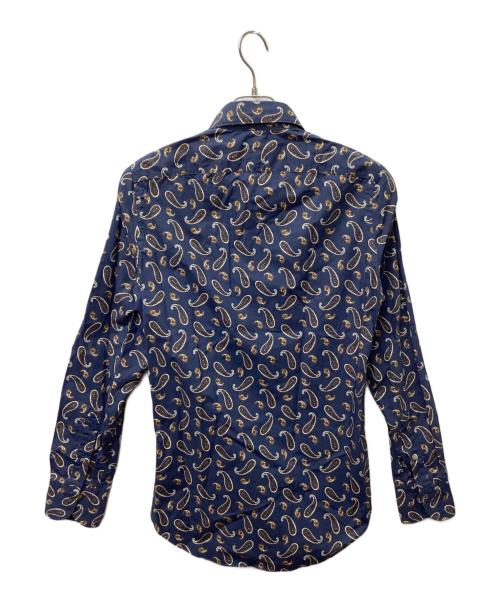 finamore（フィナモレ）finamore (フィナモレ) シャツ ブルー サイズ:15の古着・服飾アイテム