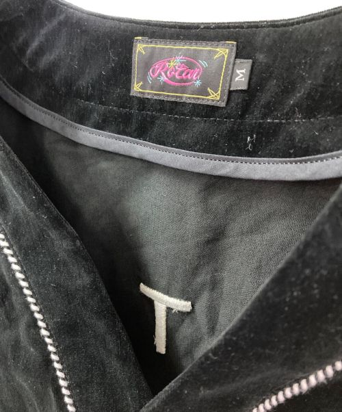 ROTAR（ローター）ROTAR (ローター) スカジャンカーディガン ブラック サイズ:Mの古着・服飾アイテム