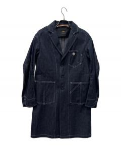 中古・古着通販】A.P.C. (アーペーセー) ステンカラーコート ネイビー