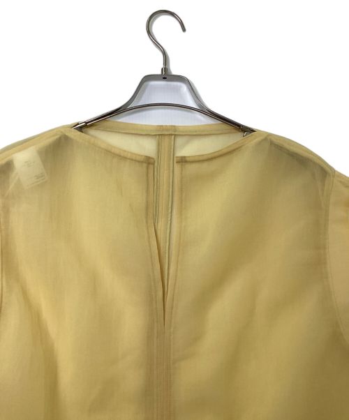 IIROT（イロット）IIROT (イロット) シアーナイロンプルオーバー イエロー サイズ:F 未使用品の古着・服飾アイテム