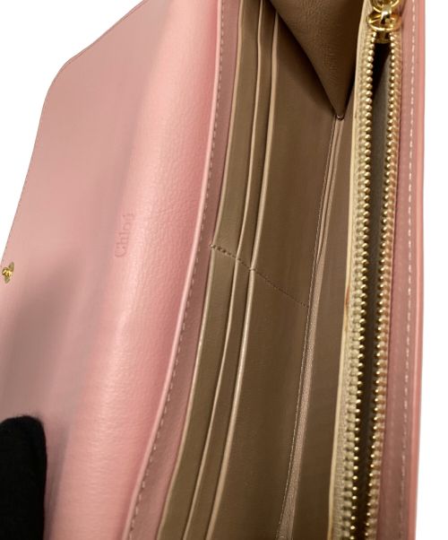Chloe（クロエ）Chloe (クロエ) 長財布 ピンクの古着・服飾アイテム
