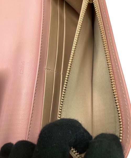 Chloe（クロエ）Chloe (クロエ) 長財布 ピンクの古着・服飾アイテム