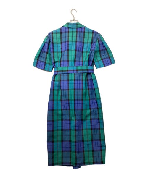 STAIR（ステア）STAIR (ステア) チェックシャツワンピース ブルー×グリーン サイズ:1 未使用品の古着・服飾アイテム