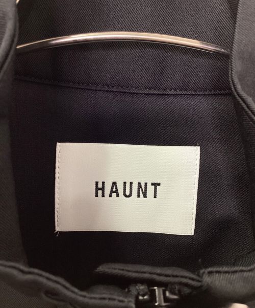 haunt（ハウント）haunt (ハウント) ブルゾン ブラック サイズ:38の古着・服飾アイテム