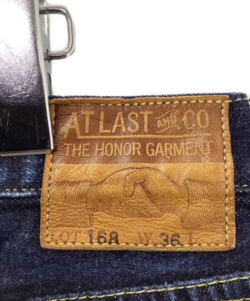 ATLAST & CO（アットラスト）ATLAST & CO (アットラスト) デニムパンツ ＬＯＴ168 サイズ:36の古着・服飾アイテム
