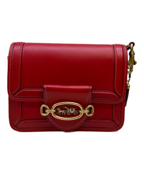 COACH（コーチ）COACH (コーチ) ショルダーバッグ レッドの古着・服飾アイテム