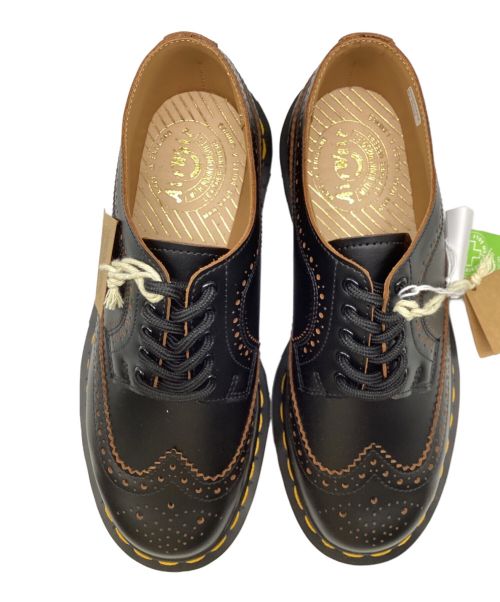 Dr.Martens（ドクターマーチン）Dr.Martens (ドクターマーチン) ウィングチップシューズ ブラック サイズ:5の古着・服飾アイテム