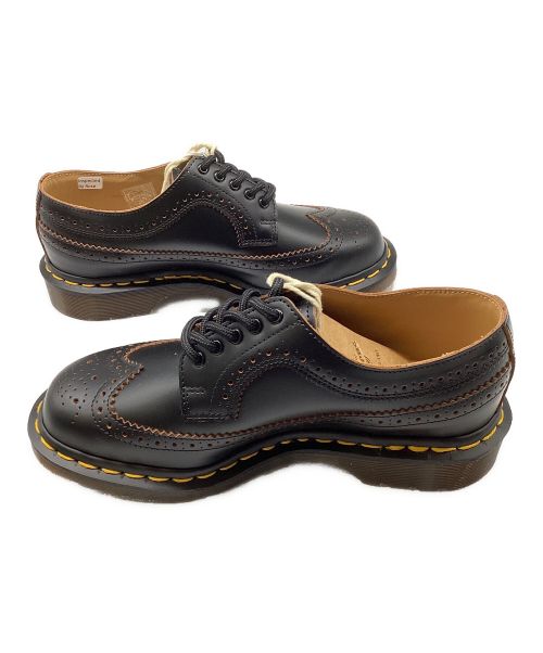 Dr.Martens（ドクターマーチン）Dr.Martens (ドクターマーチン) ウィングチップシューズ ブラック サイズ:5の古着・服飾アイテム