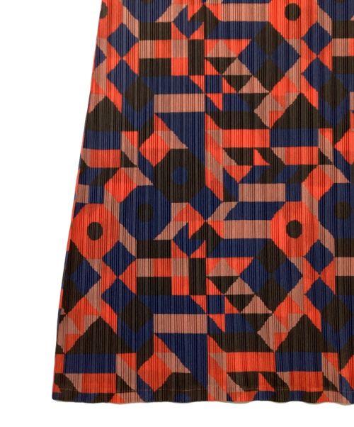 PLEATS PLEASE（プリーツプリーズ）PLEATS PLEASE (プリーツプリーズ) ノースリーブワンピース レッド サイズ:3の古着・服飾アイテム