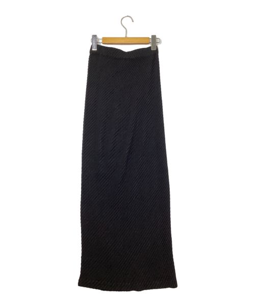ISSEY MIYAKE（イッセイミヤケ）ISSEY MIYAKE (イッセイミヤケ) プリーツスカート ブラック サイズ:Mの古着・服飾アイテム