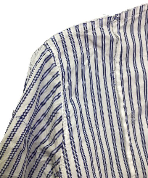 jieda（ジエダ）Jieda (ジエダ) ボタンダウンシャツ ブルー×ホワイト サイズ:2の古着・服飾アイテム