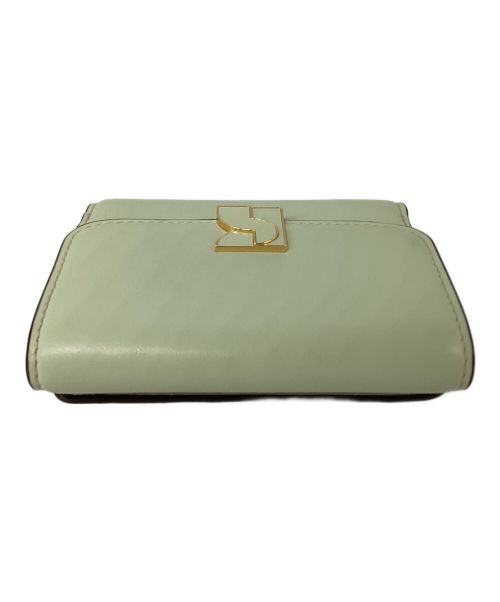 Kate Spade（ケイトスペード）Kate Spade (ケイトスペード) 2つ折り財布 グリーンの古着・服飾アイテム