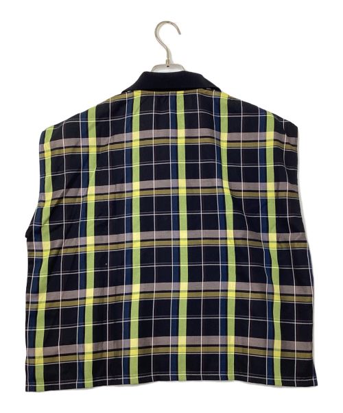 FRED PERRY（フレッドペリー）FRED PERRY (フレッドペリー) ノースリーチェックブシャツ イエロー×ブラック サイズ:10の古着・服飾アイテム