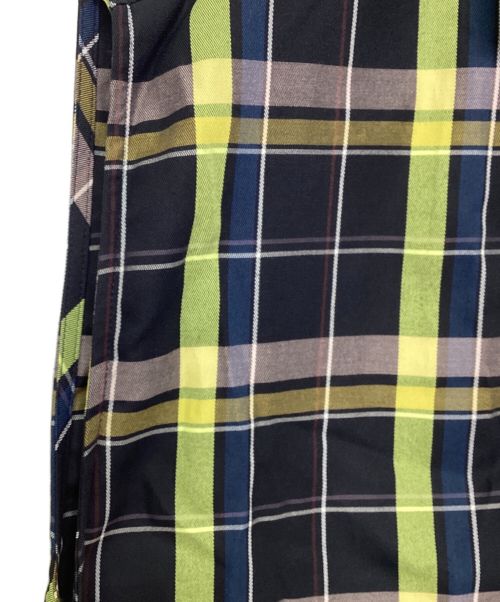 FRED PERRY（フレッドペリー）FRED PERRY (フレッドペリー) ノースリーチェックブシャツ イエロー×ブラック サイズ:10の古着・服飾アイテム