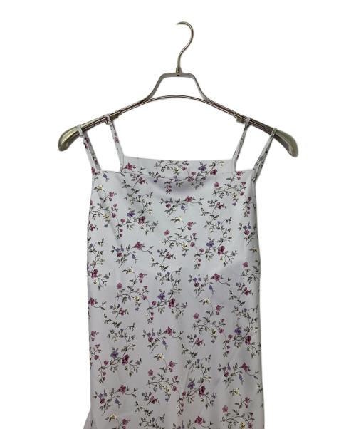 Snidel（スナイデル）Snidel (スナイデル) レイヤードデザインサテンキャミワンピース グレー 未使用品の古着・服飾アイテム