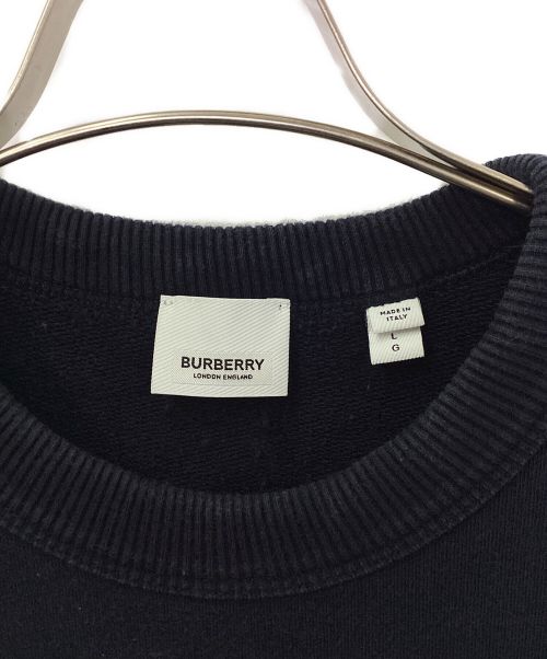 BURBERRY（バーバリー）BURBERRY (バーバリー) スウェット ネイビー サイズ:Lの古着・服飾アイテム