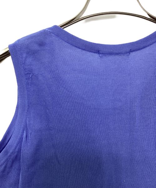 PLEATS PLEASE（プリーツプリーズ）PLEATS PLEASE (プリーツプリーズ) ノースリーブニット スカイブルー サイズ:3の古着・服飾アイテム