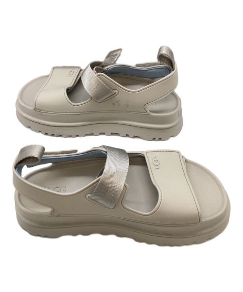UGG（アグ）UGG (アグ) GoldenGlow Sandal ベージュ サイズ:25の古着・服飾アイテム