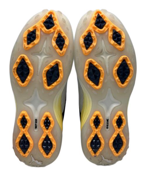 PUMA（プーマ）PUMA (プーマ) ゴルフシューズ イエロー×ホワイト サイズ:27の古着・服飾アイテム