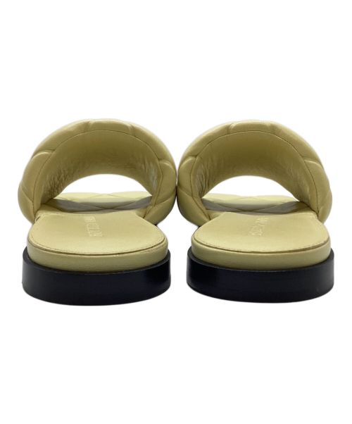 BOTTEGA VENETA（ボッテガベネタ）BOTTEGA VENETA (ボッテガベネタ) サンダル イエロー サイズ:37の古着・服飾アイテム