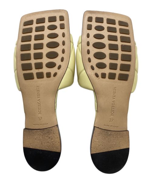 BOTTEGA VENETA（ボッテガベネタ）BOTTEGA VENETA (ボッテガベネタ) サンダル イエロー サイズ:37の古着・服飾アイテム