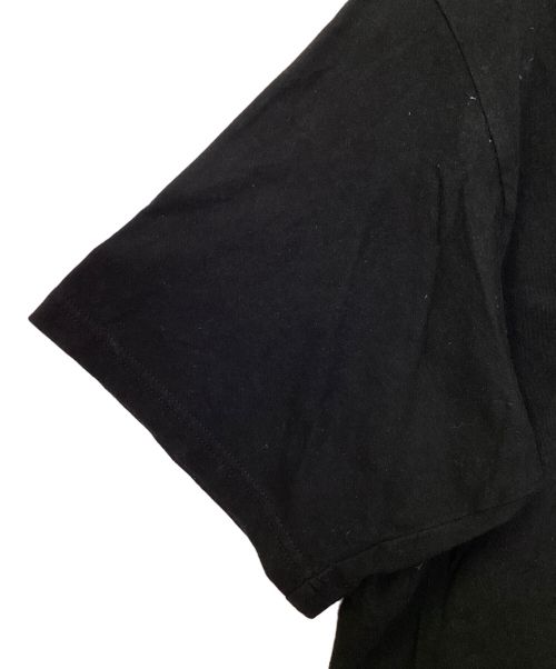YOHJI YAMAMOTO（ヨウジヤマモト）YOHJI YAMAMOTO (ヨウジヤマモト) プリントTシャツ ブラック サイズ:3の古着・服飾アイテム